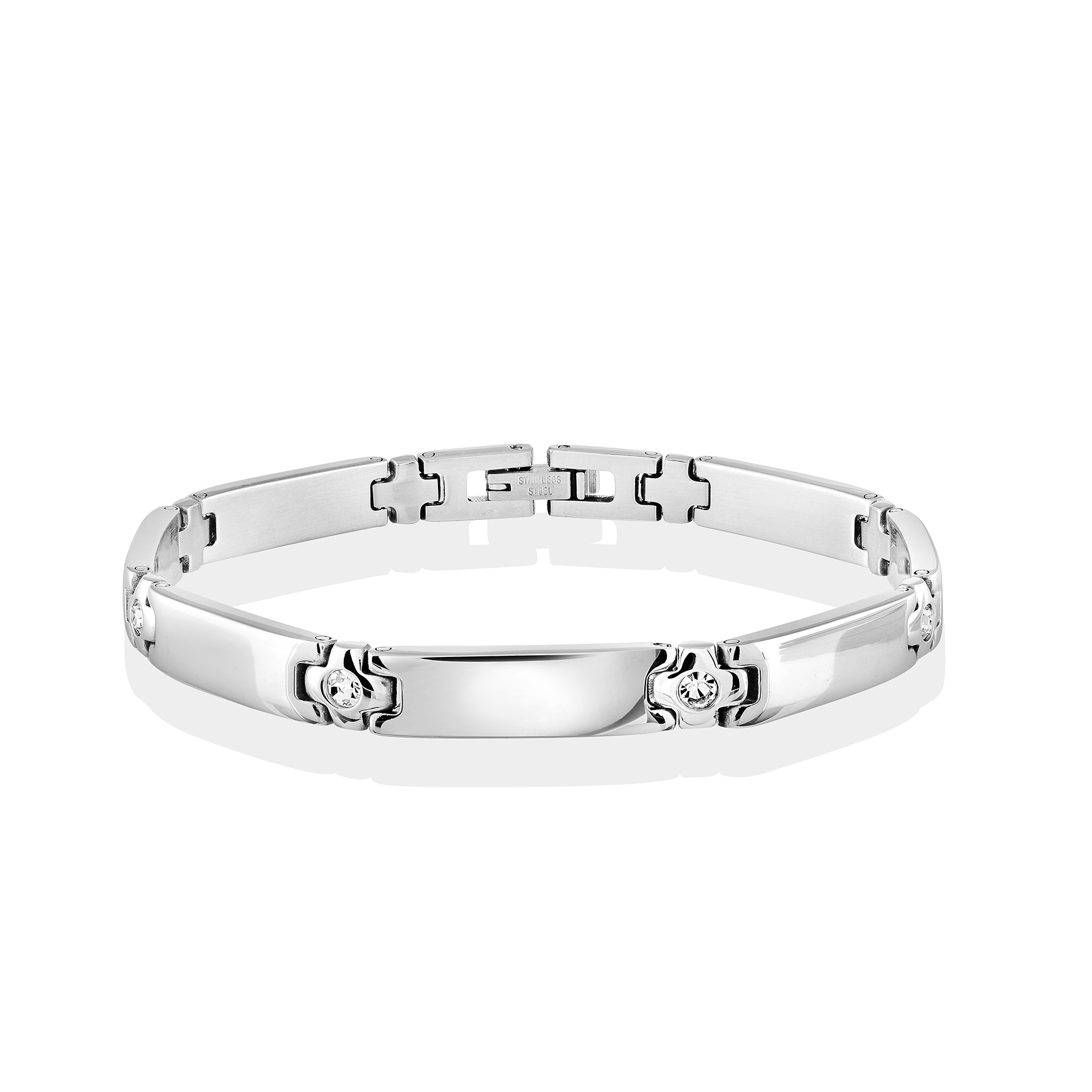 Greek Key Cz Bracelet