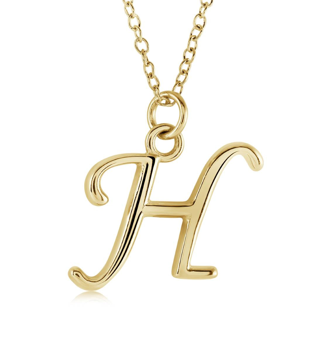 Cursive Initial Necklace