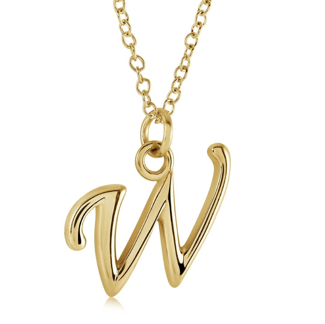 Cursive Initial Necklace