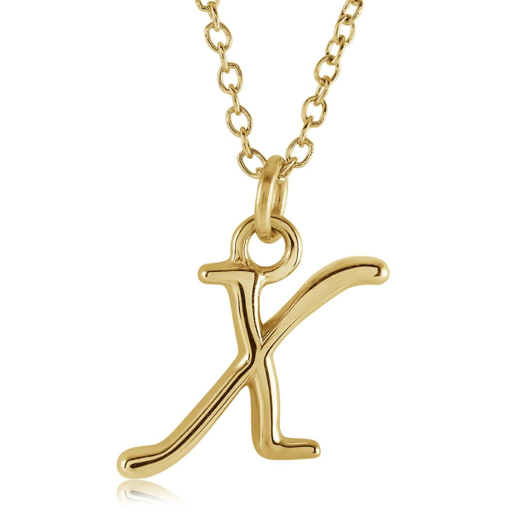 Cursive Initial Necklace