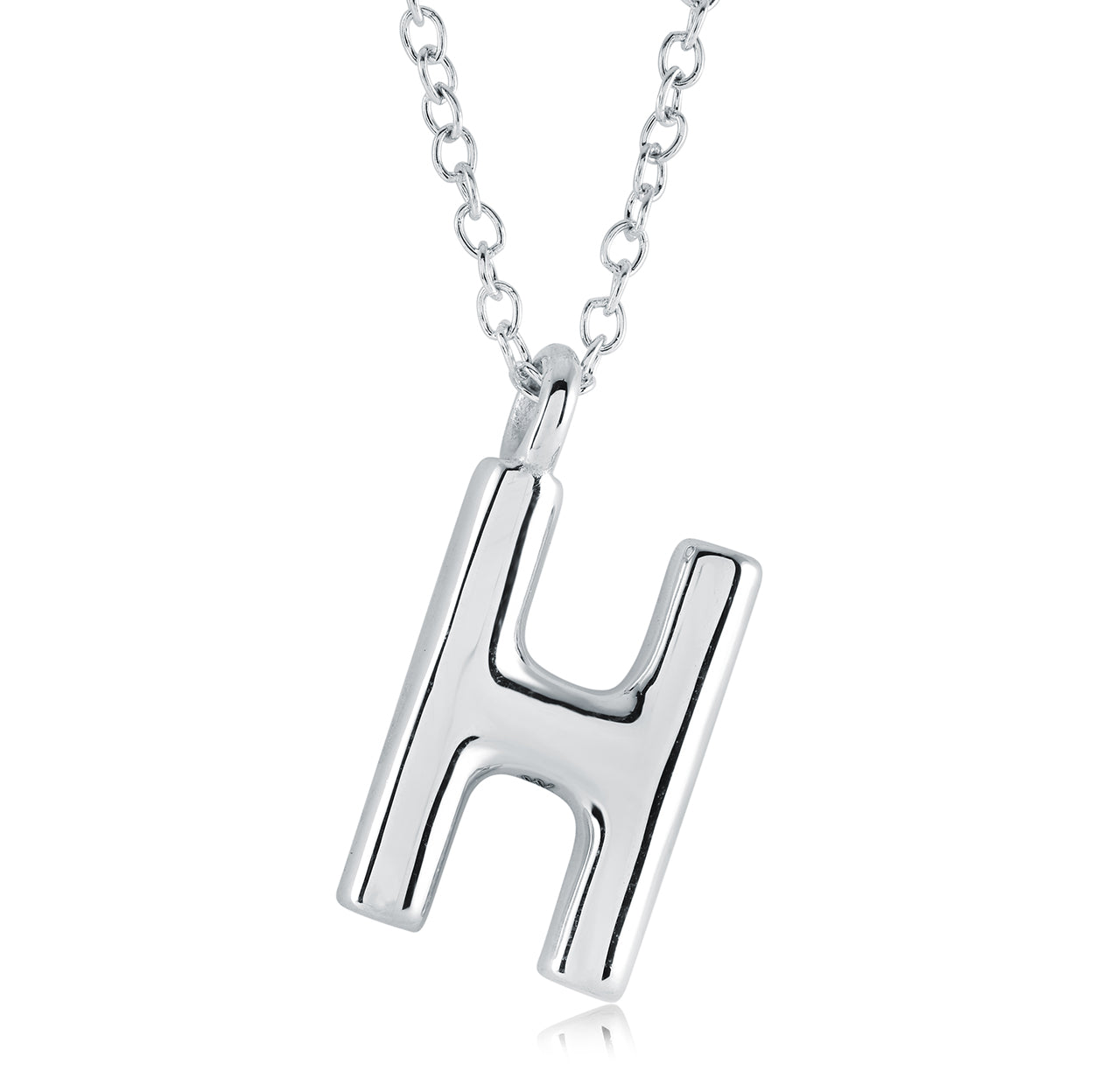 Bubble Initial Necklace