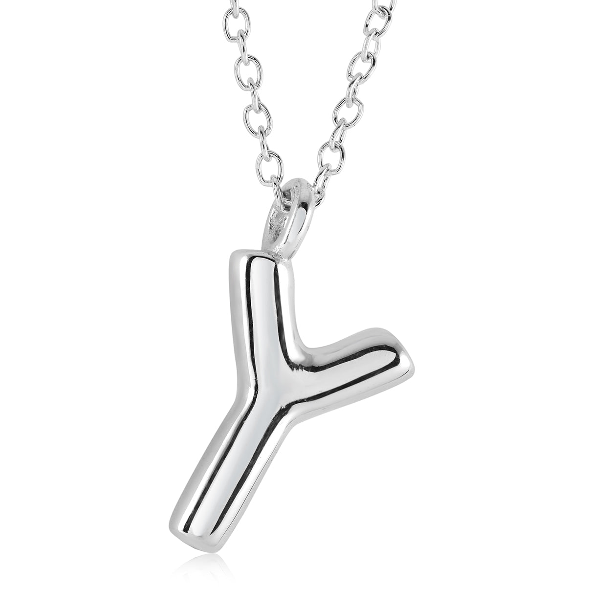 Bubble Initial Necklace