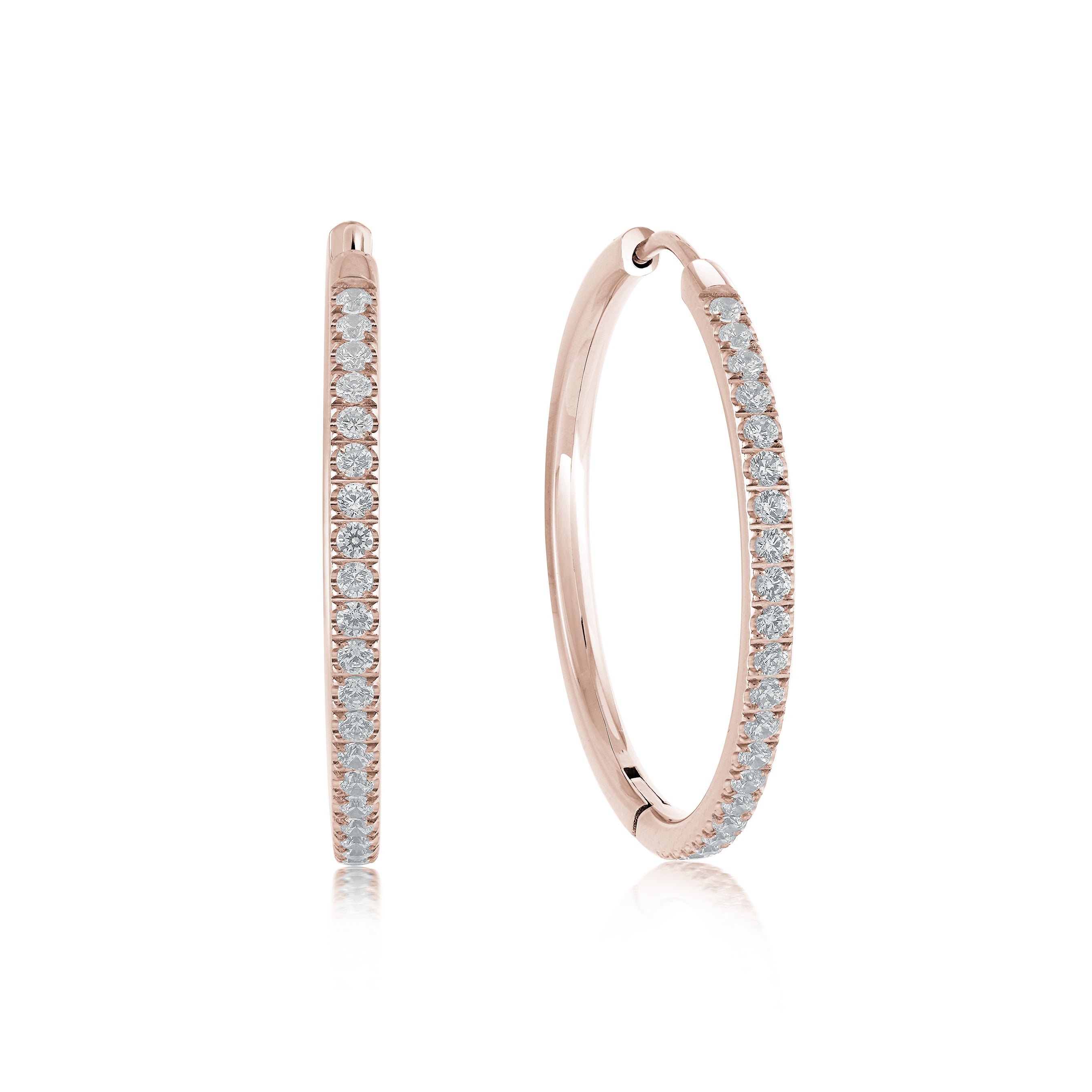 30mm Eternity Cz Hoops