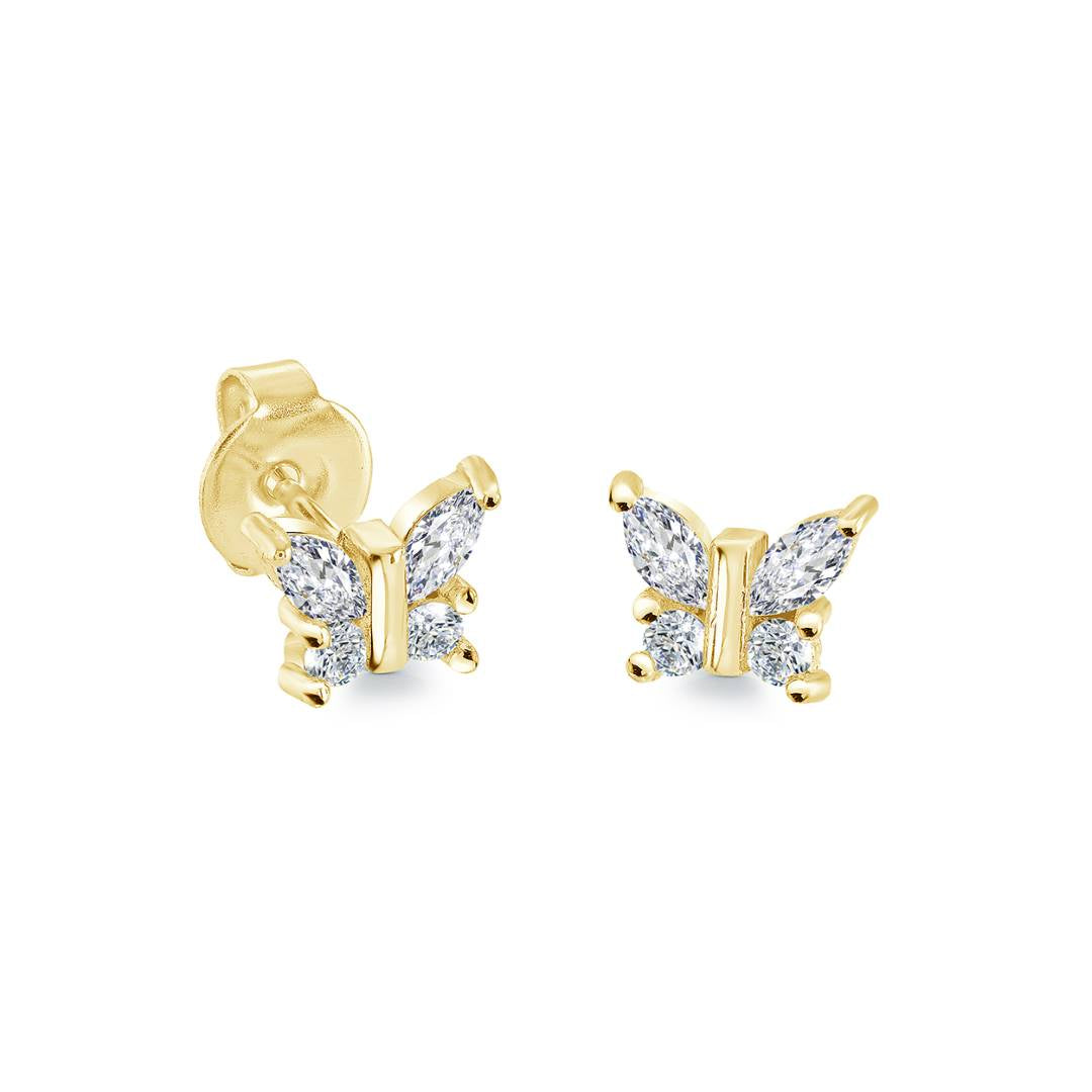 Mini Butterfly Earrings