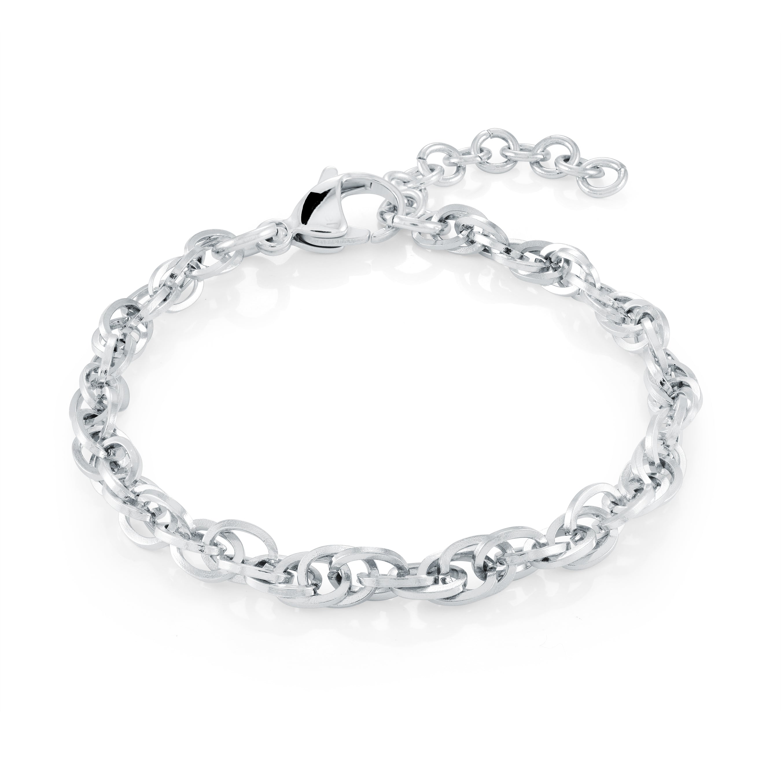 4.5mm Serpentine Twist Adjustable Bracelet