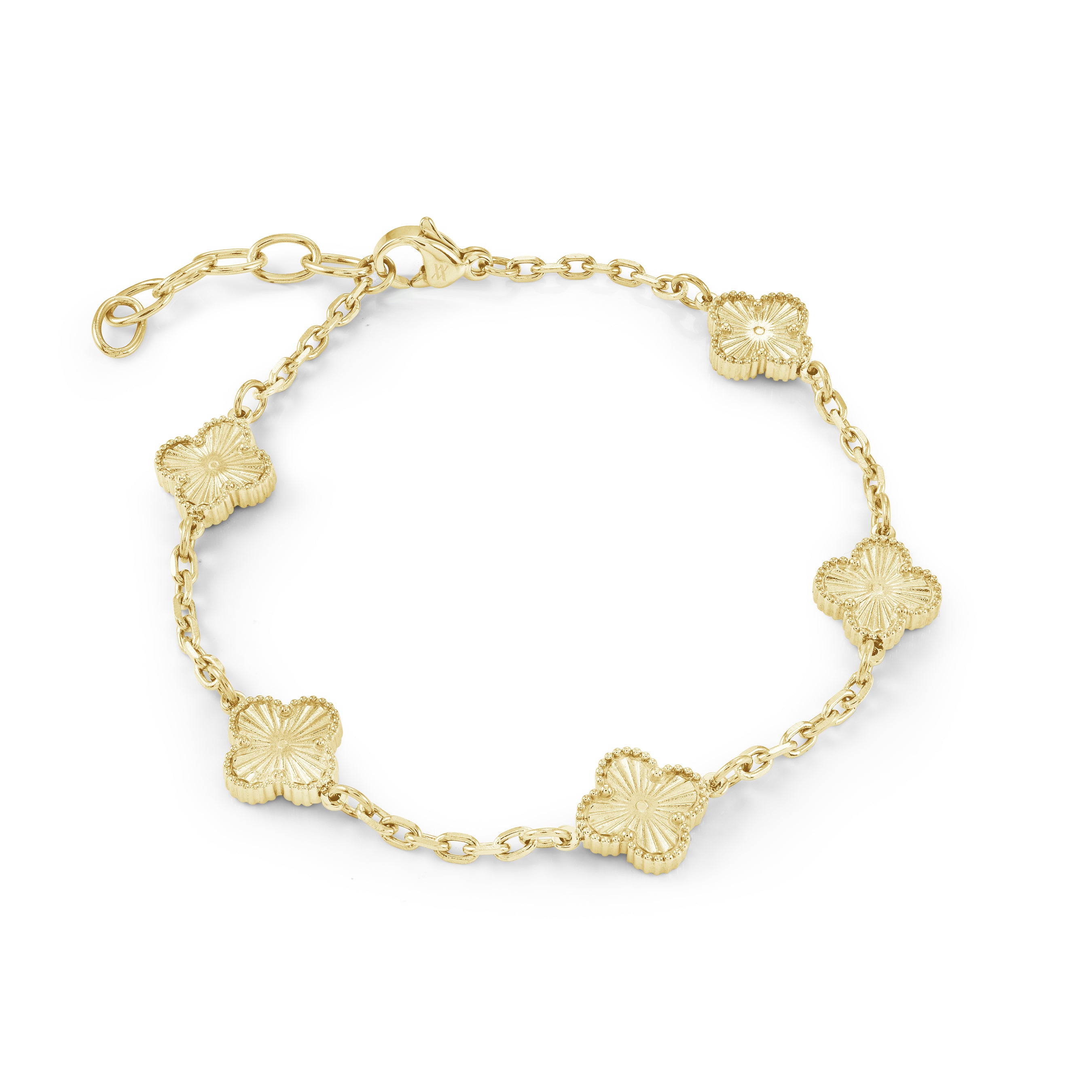 9mm Lucky-Clover Bracelet