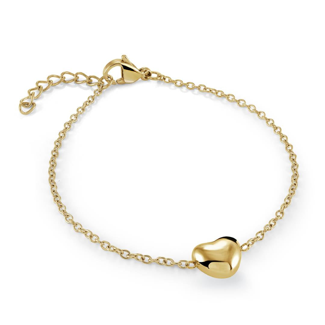 Mini Puff Heart Bracelet