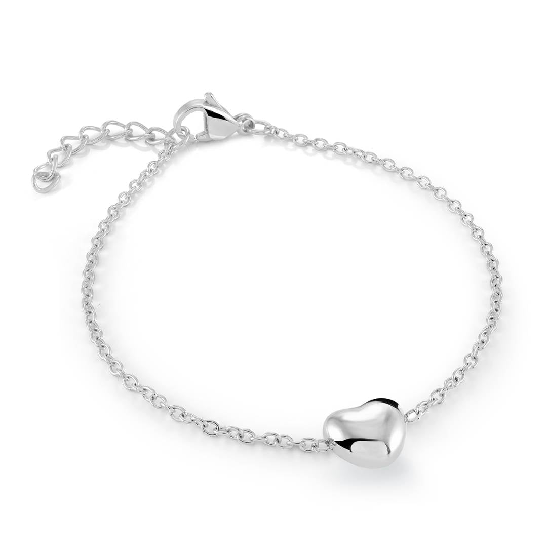Mini Puff Heart Bracelet