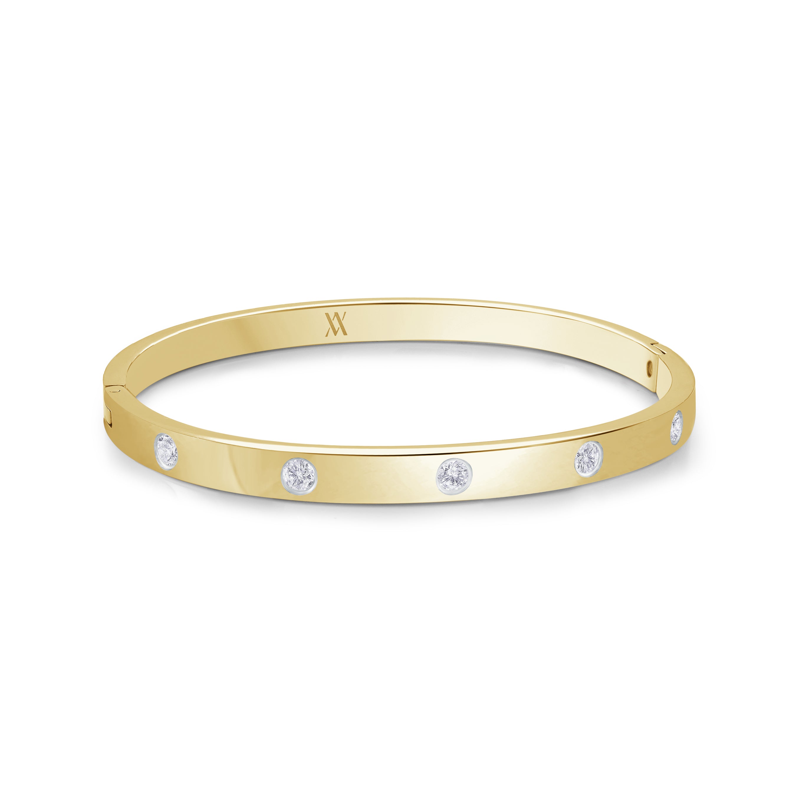 5mm Cz Bangle Bracelet