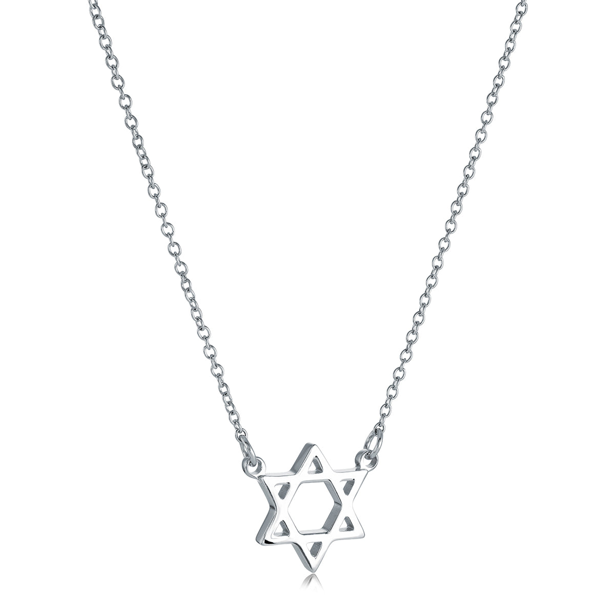 14mm Star of David Necklace