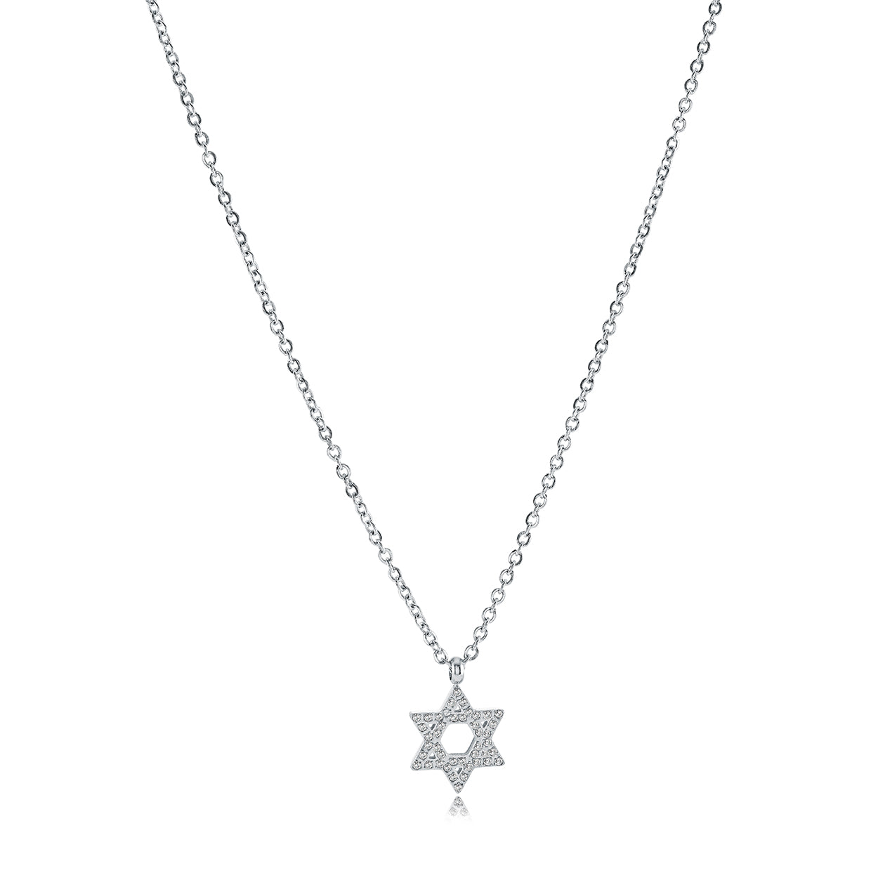 Cz Star-of-David Pendant