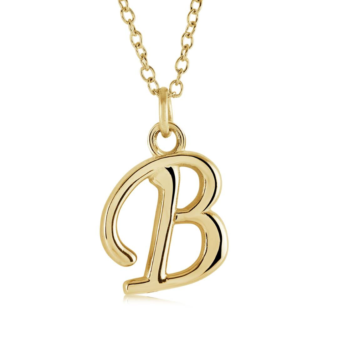 Cursive Initial Necklace