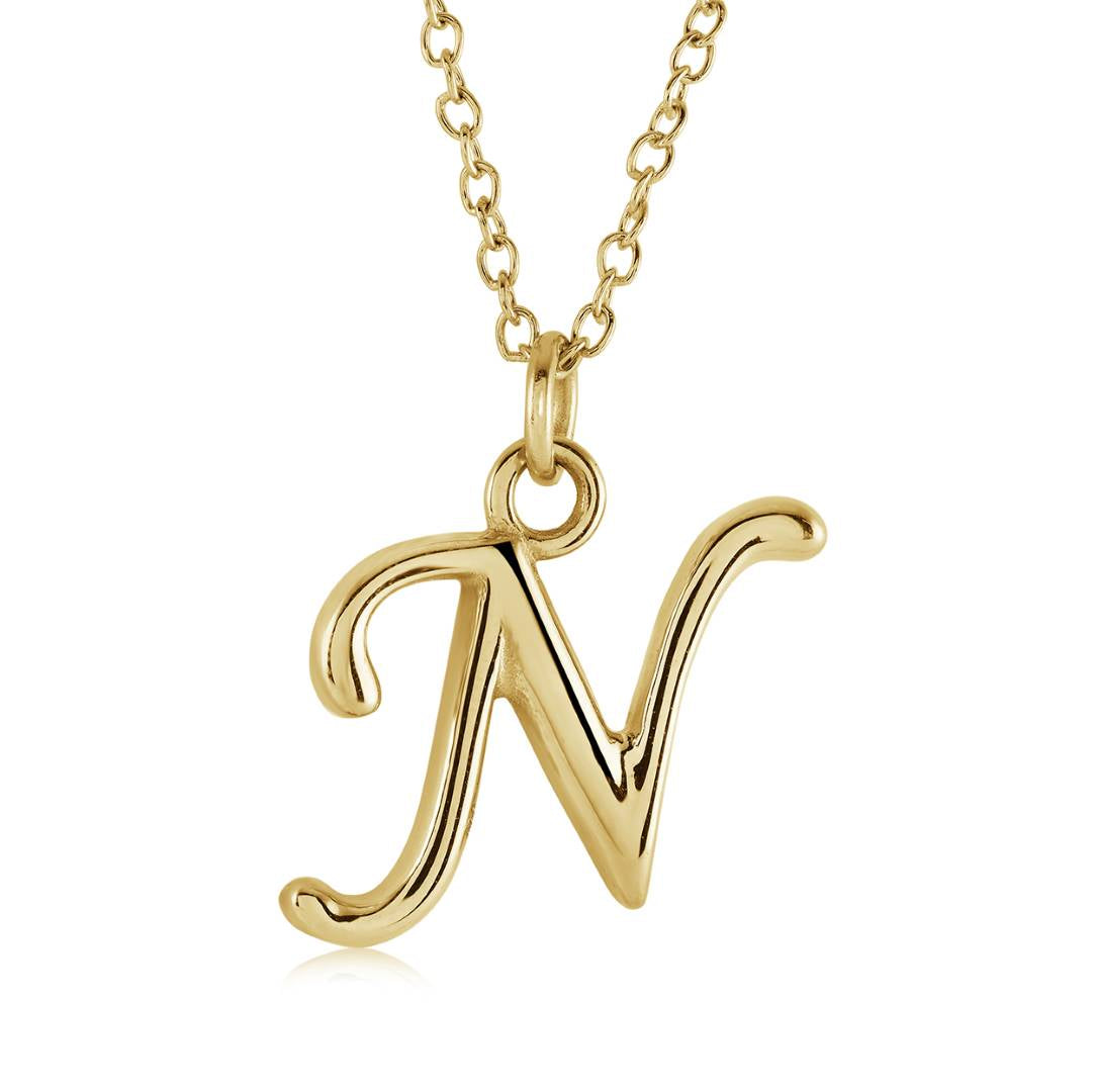 Cursive Initial Necklace