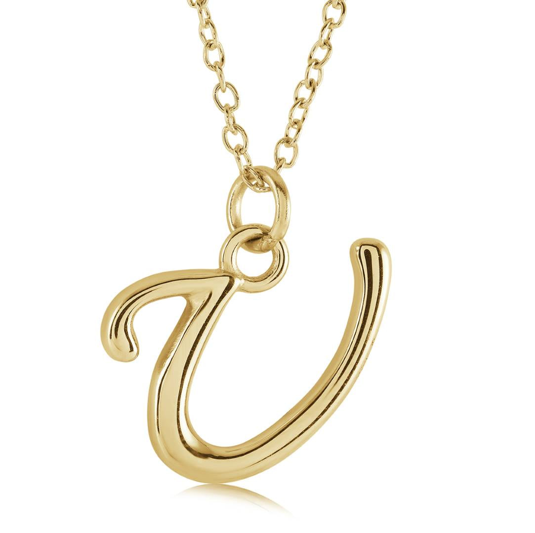 Cursive Initial Necklace