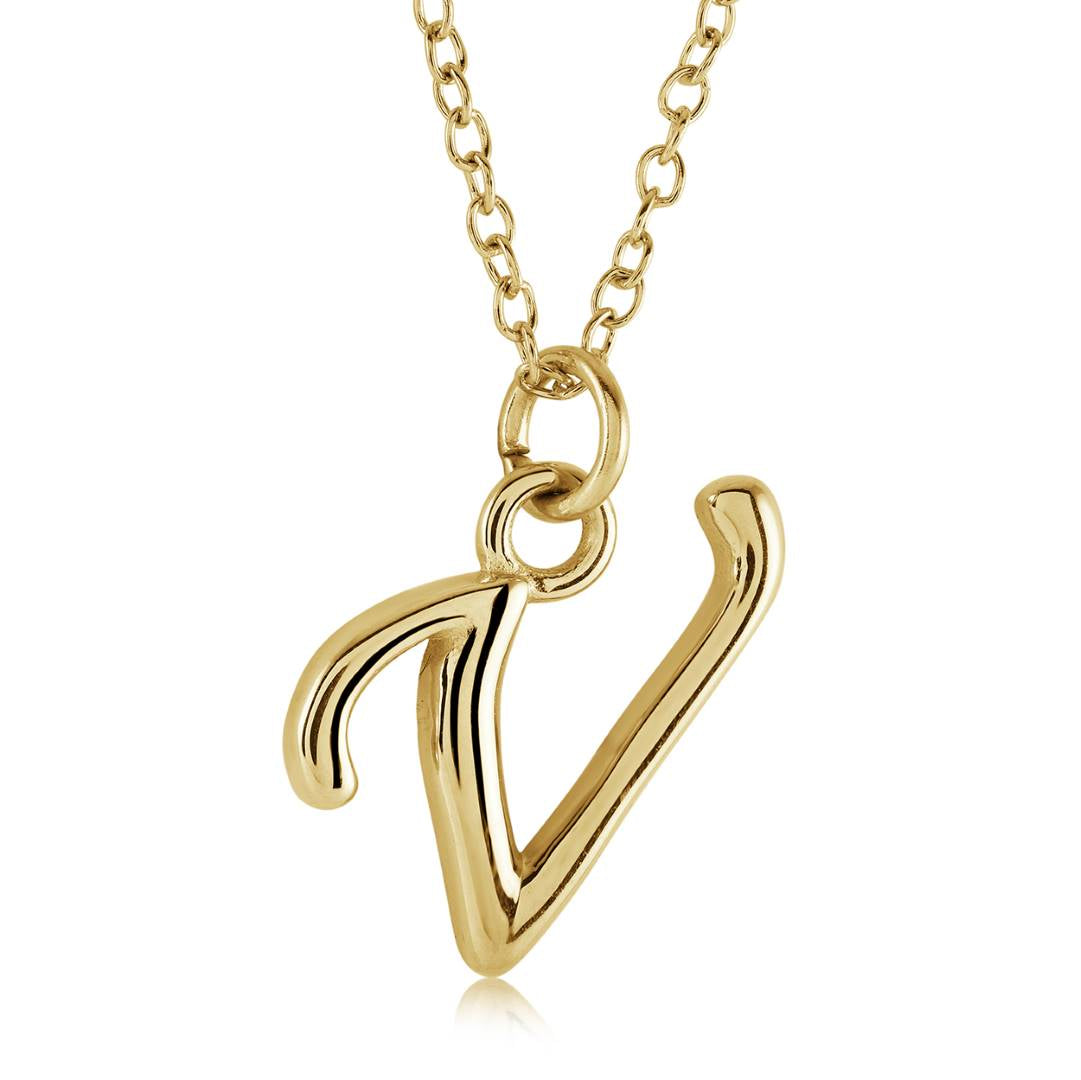 Cursive Initial Necklace