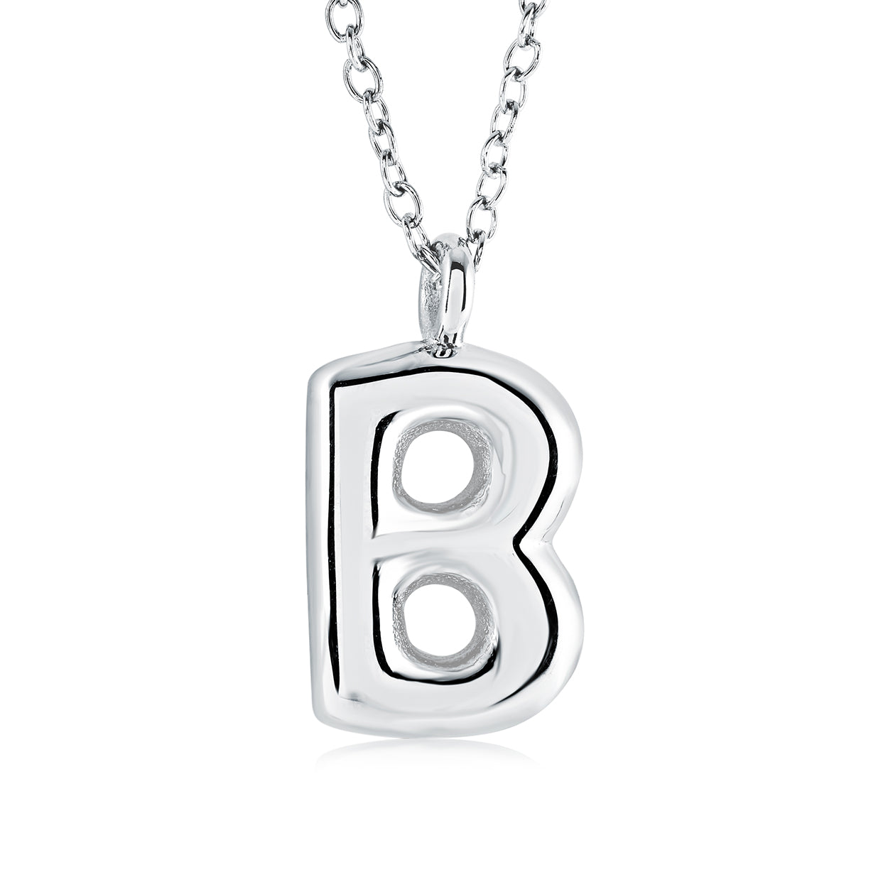 Bubble Initial Necklace
