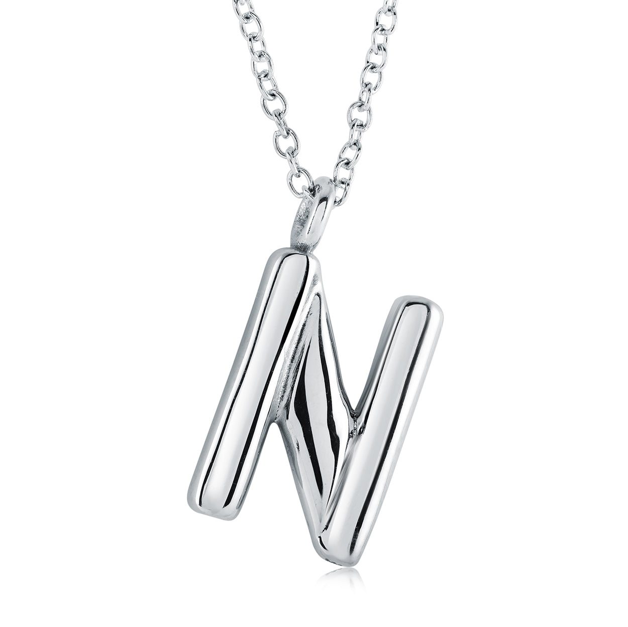 Bubble Initial Necklace