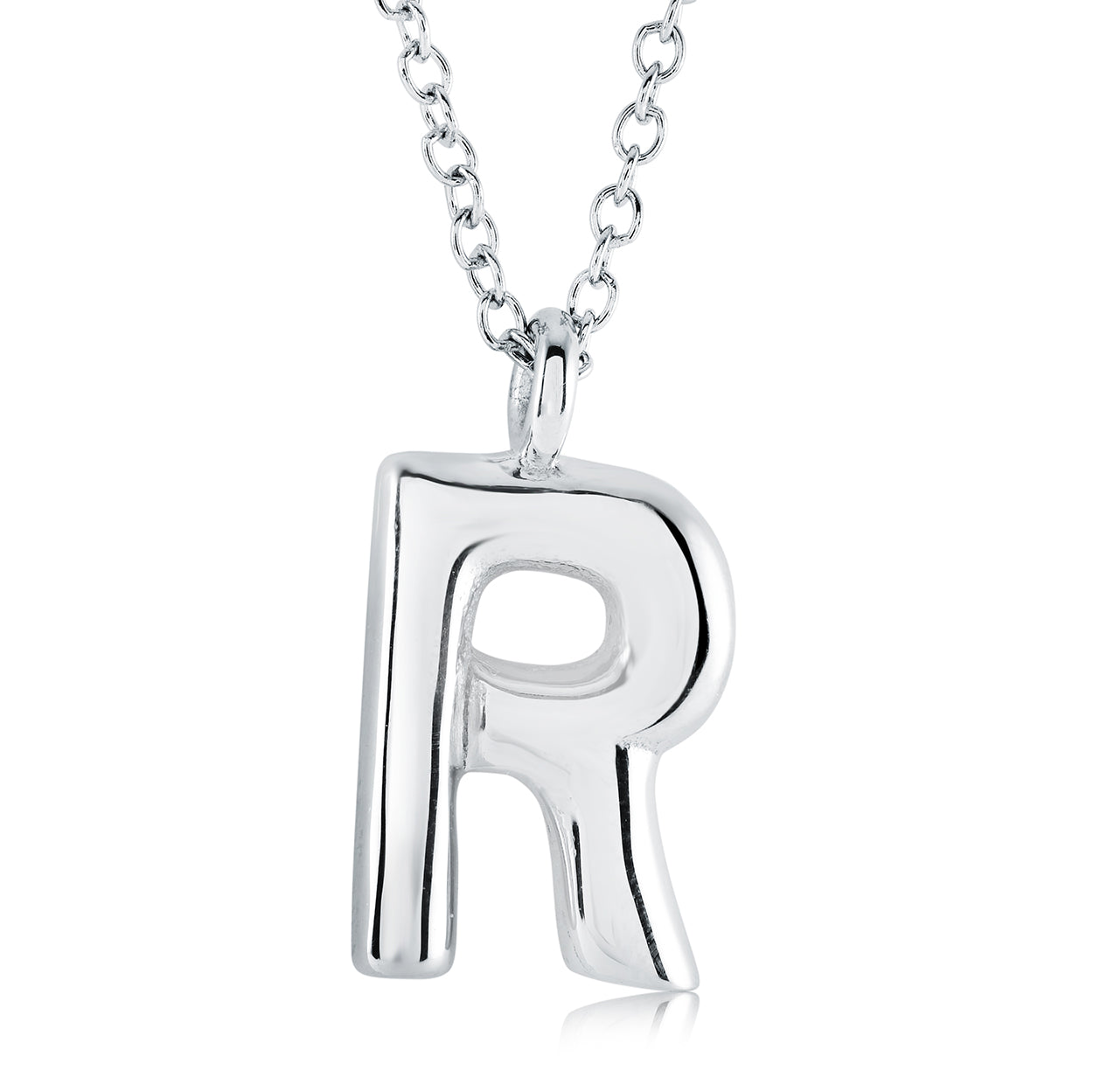 Bubble Initial Necklace