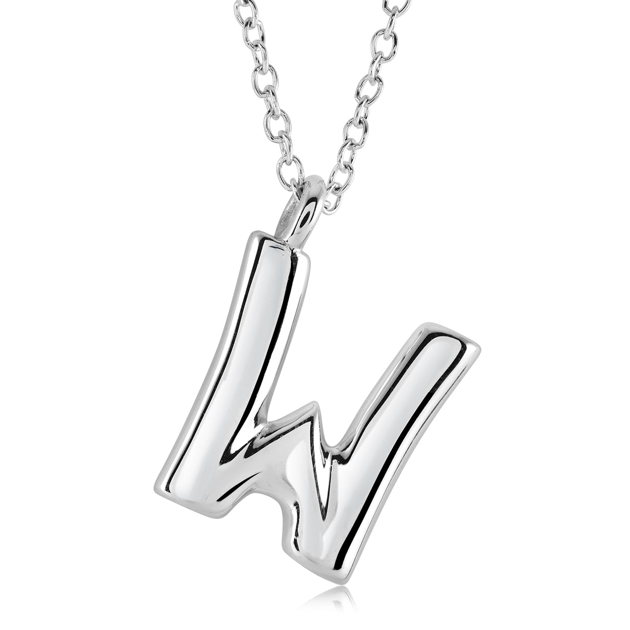 Bubble Initial Necklace