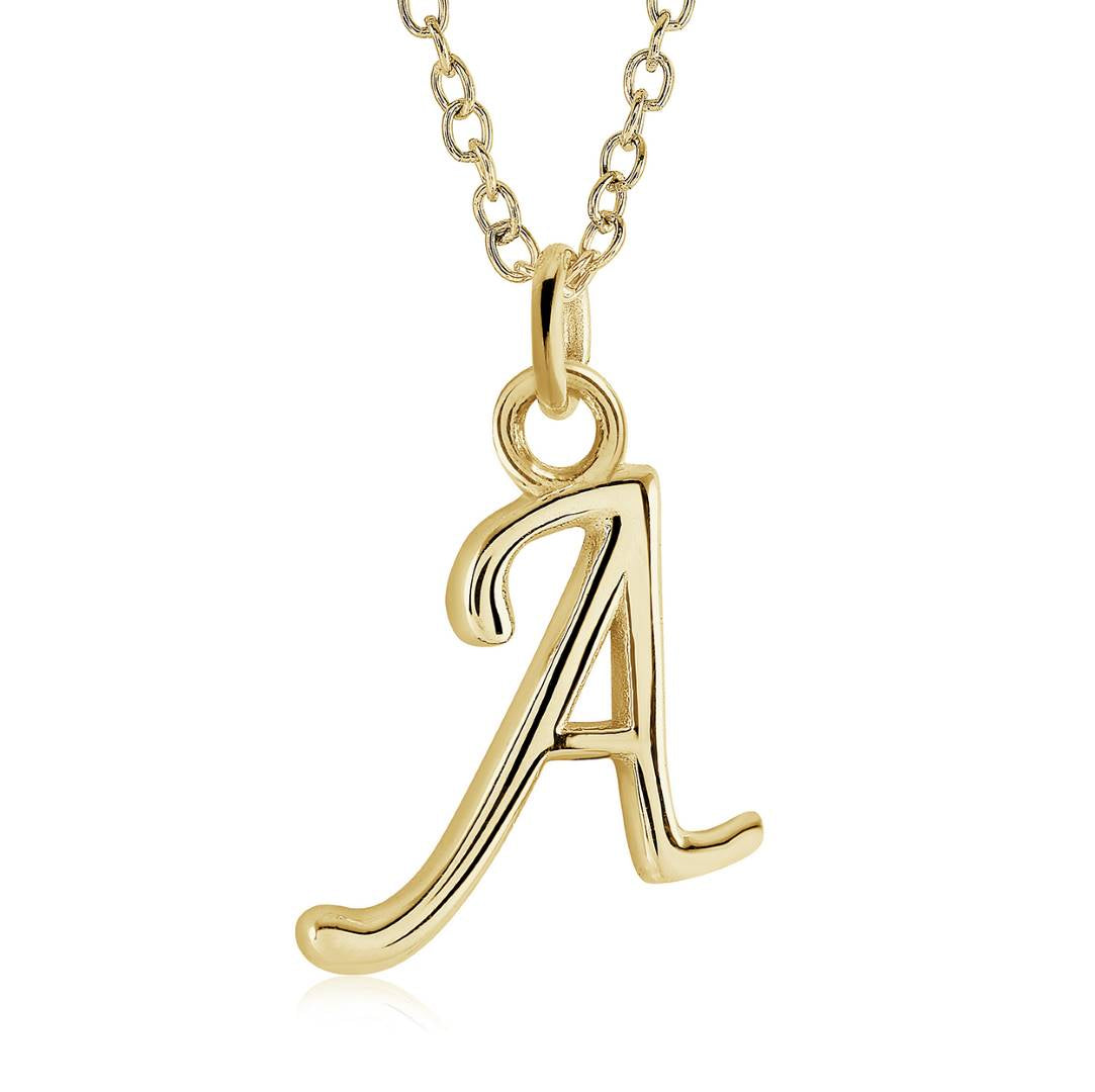 Cursive Initial Necklace