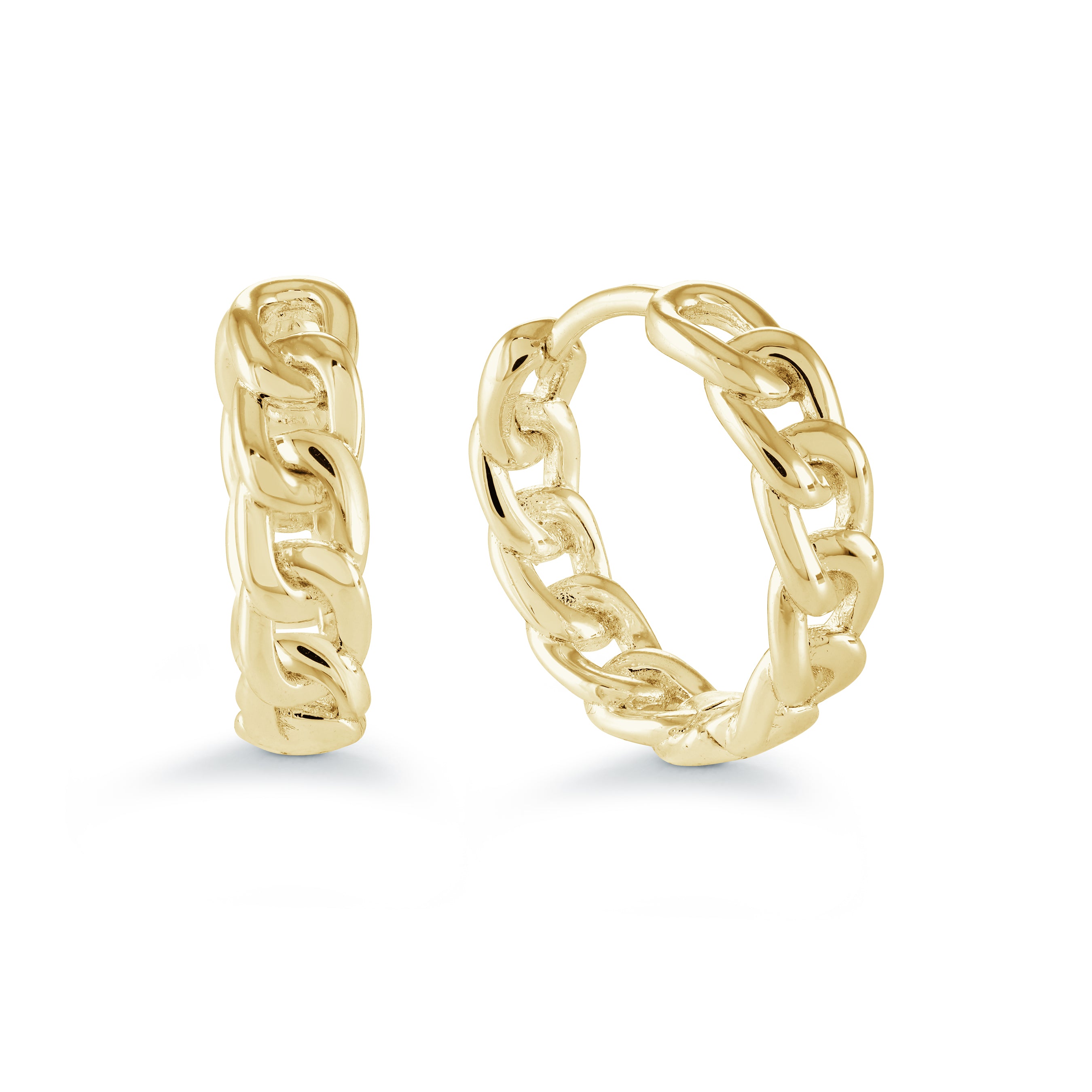 Curban Hoop Earrings