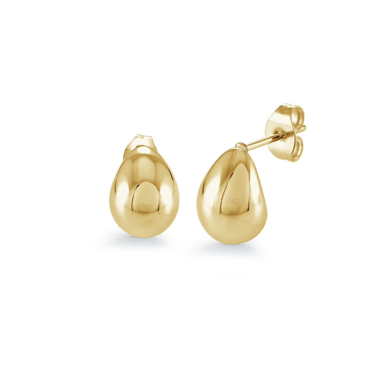 16mm Mini Puff Drop Earrings