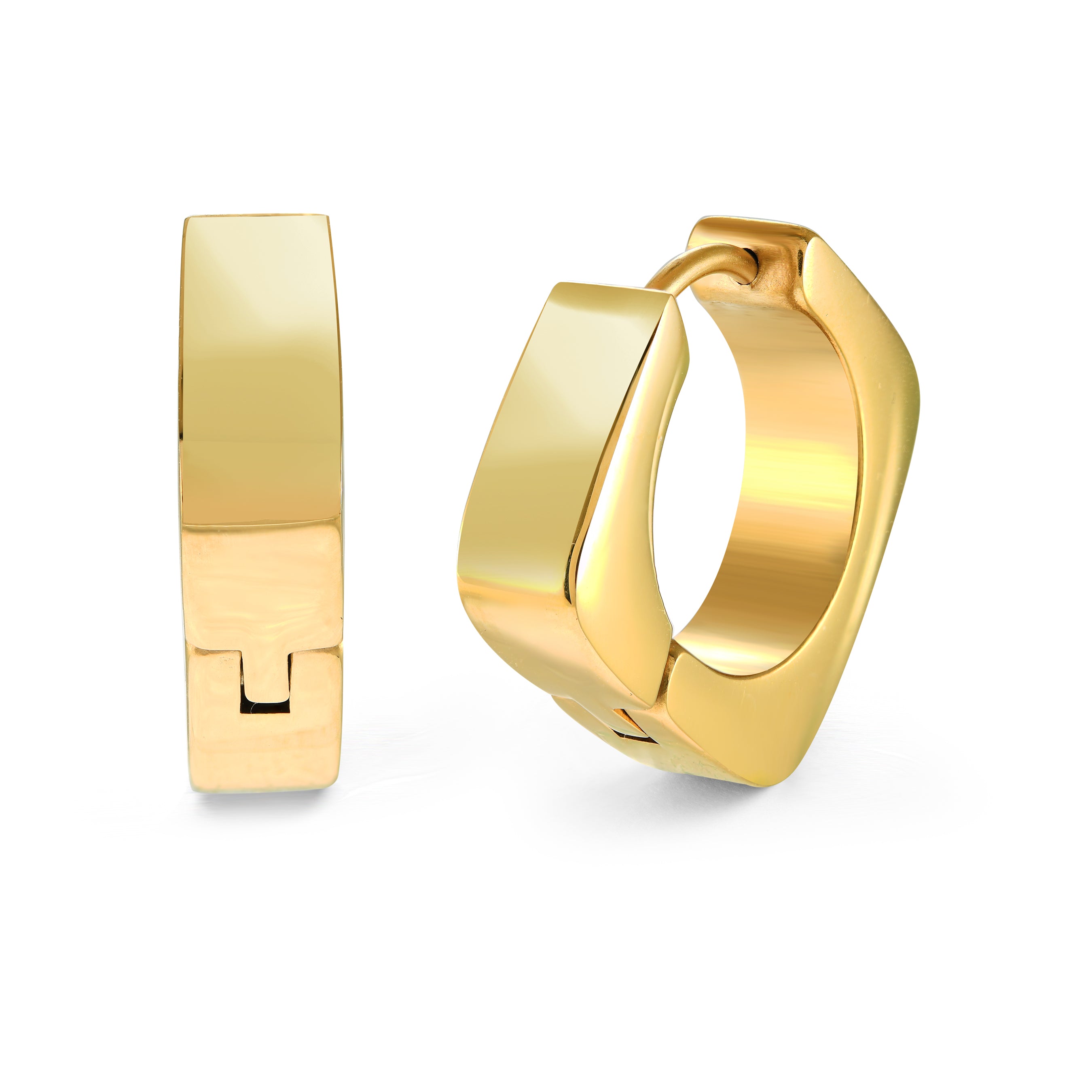 17mm Square Hoops