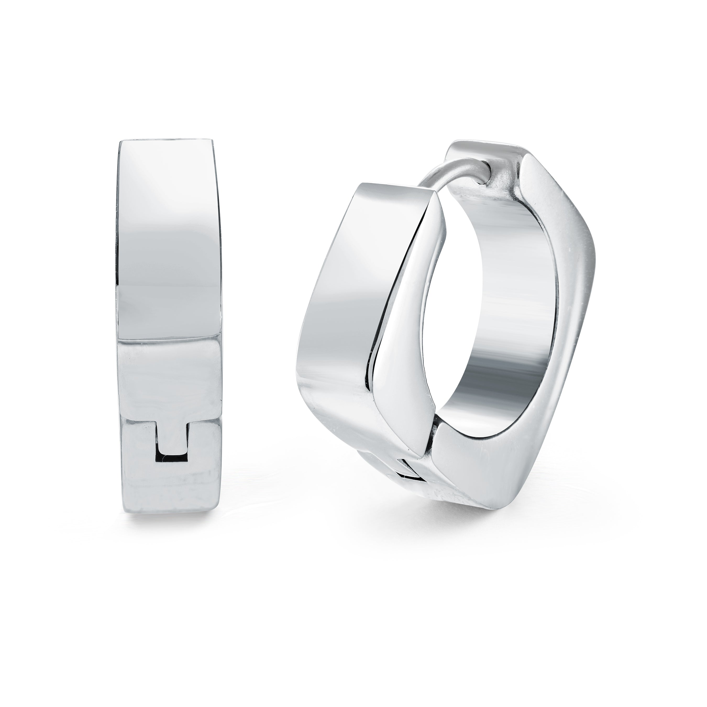 17mm Square Hoops