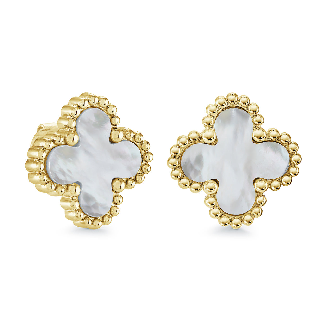 13mm Lucky-Clover Earrings