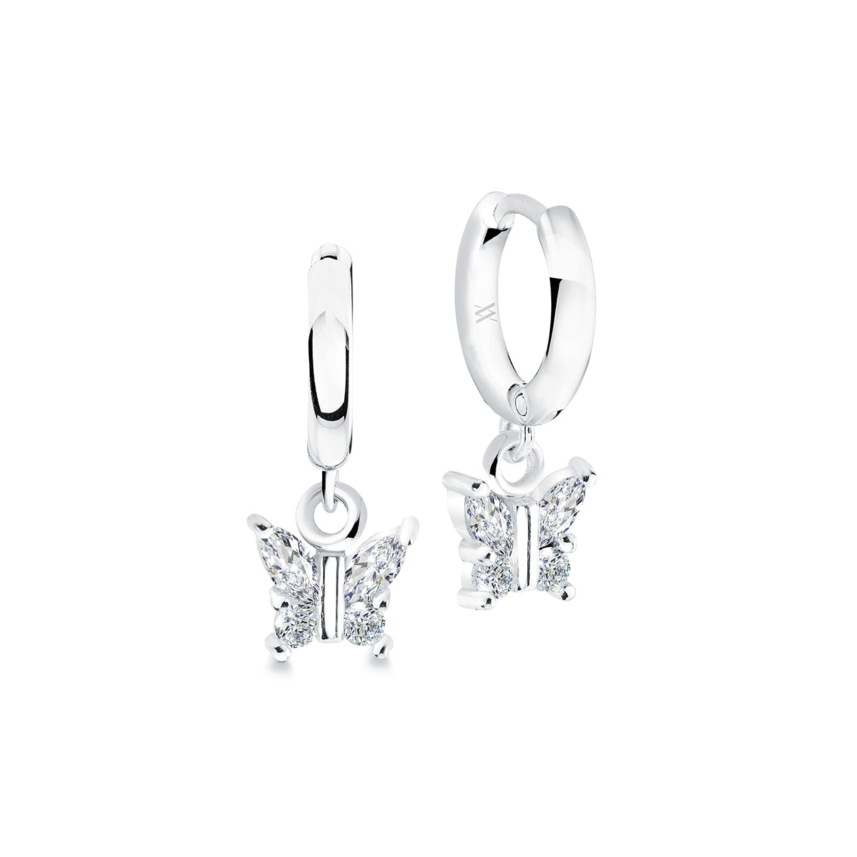 Mini Butterfly Dangle Earrings