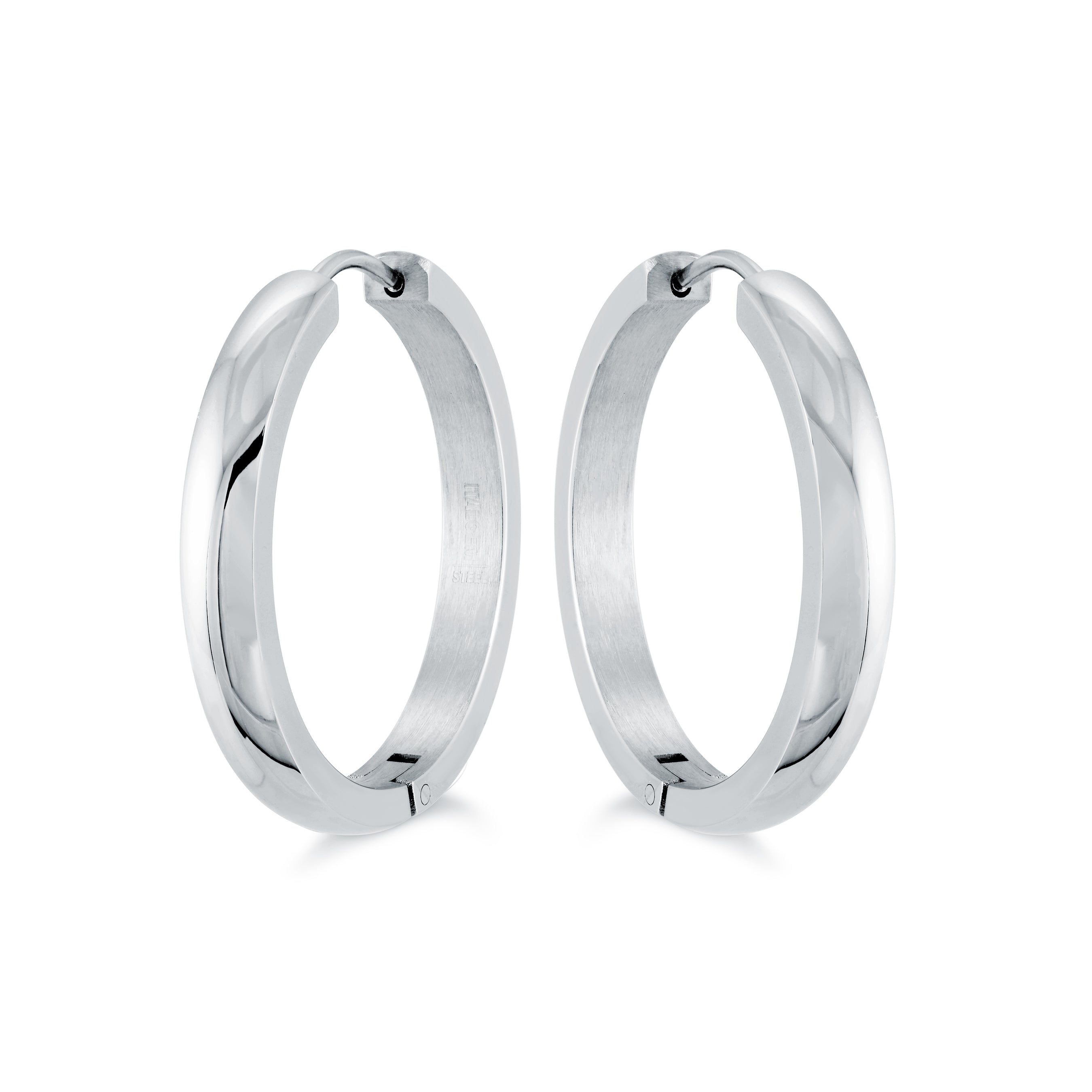 25mm Classic Hoop Earrings