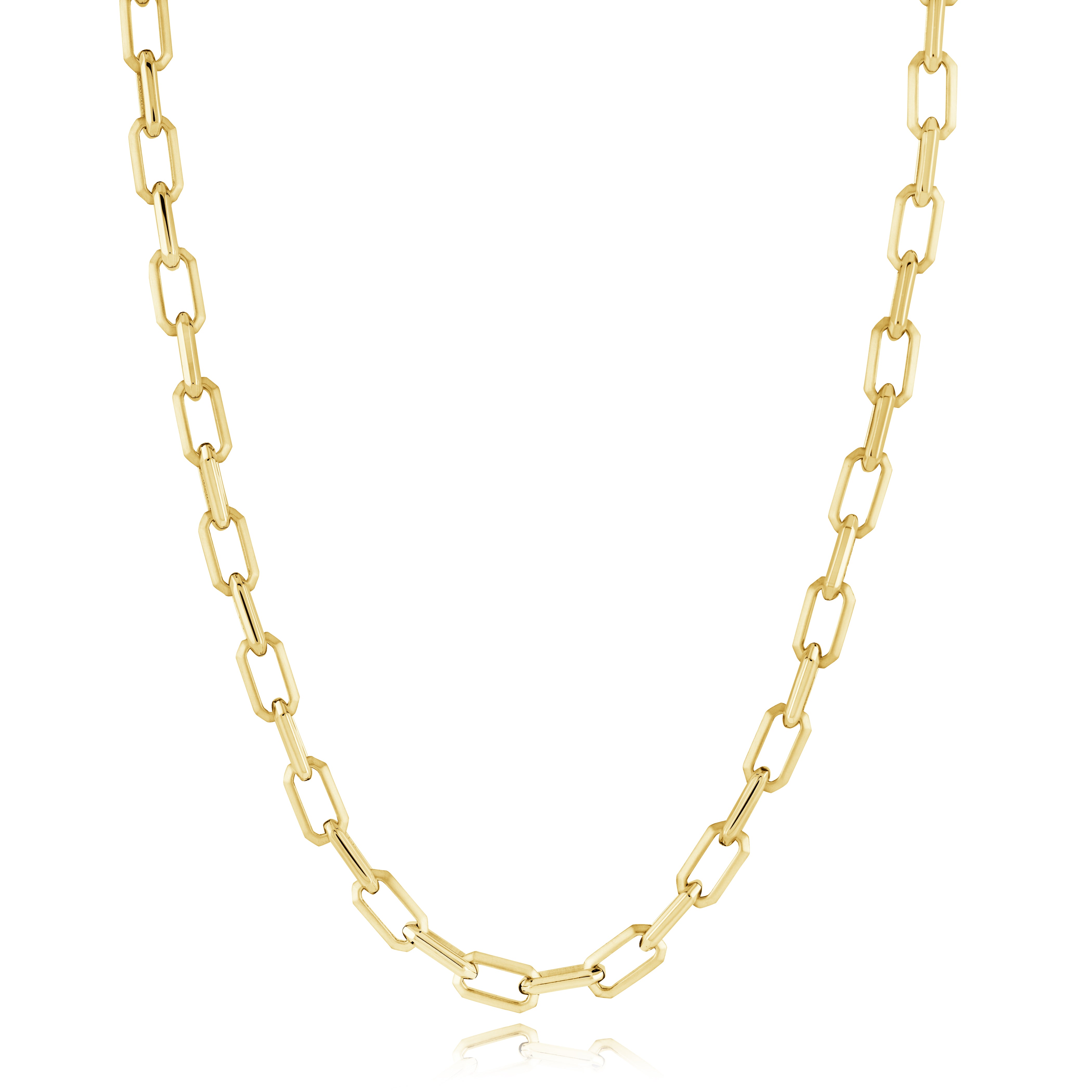 6.5mm Rec-Link Chain Necklace