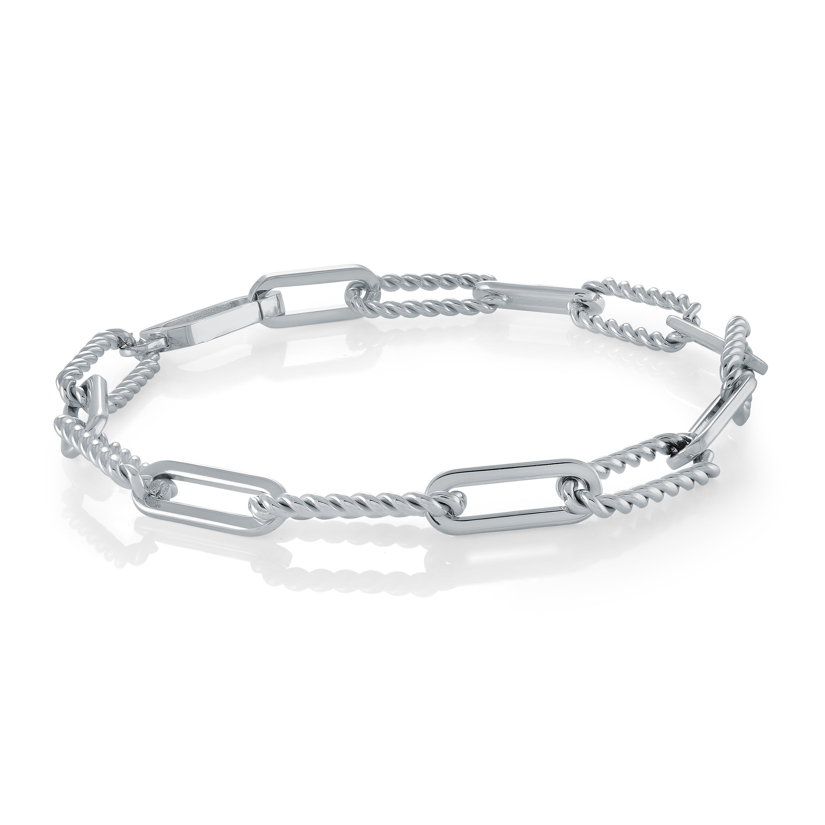 Oval Chain Link Bracelet