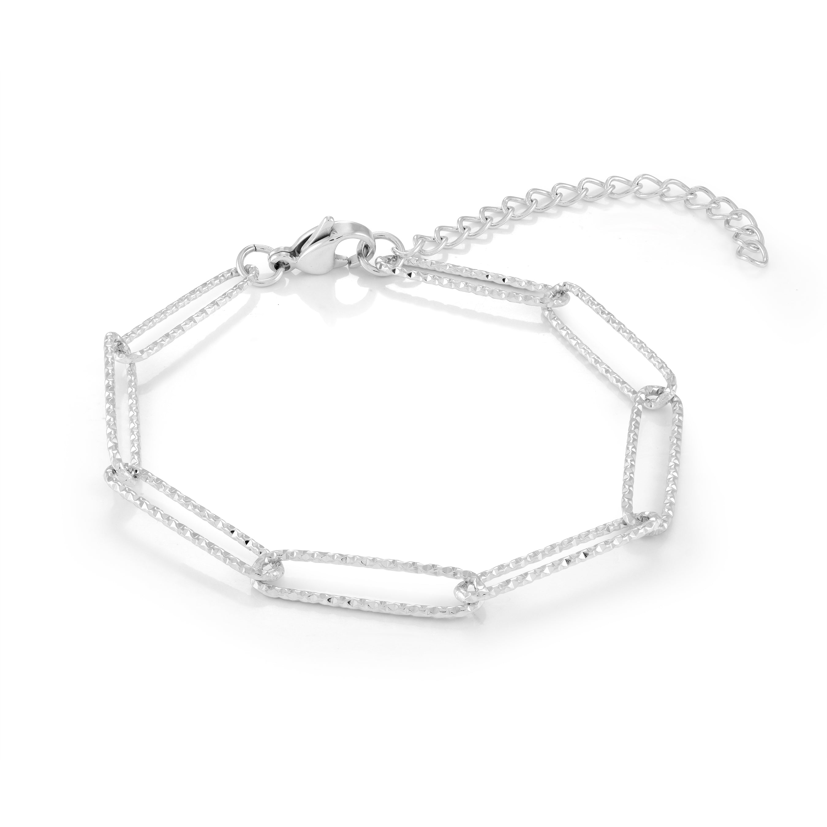 Oval Link Sparkle Bracelet