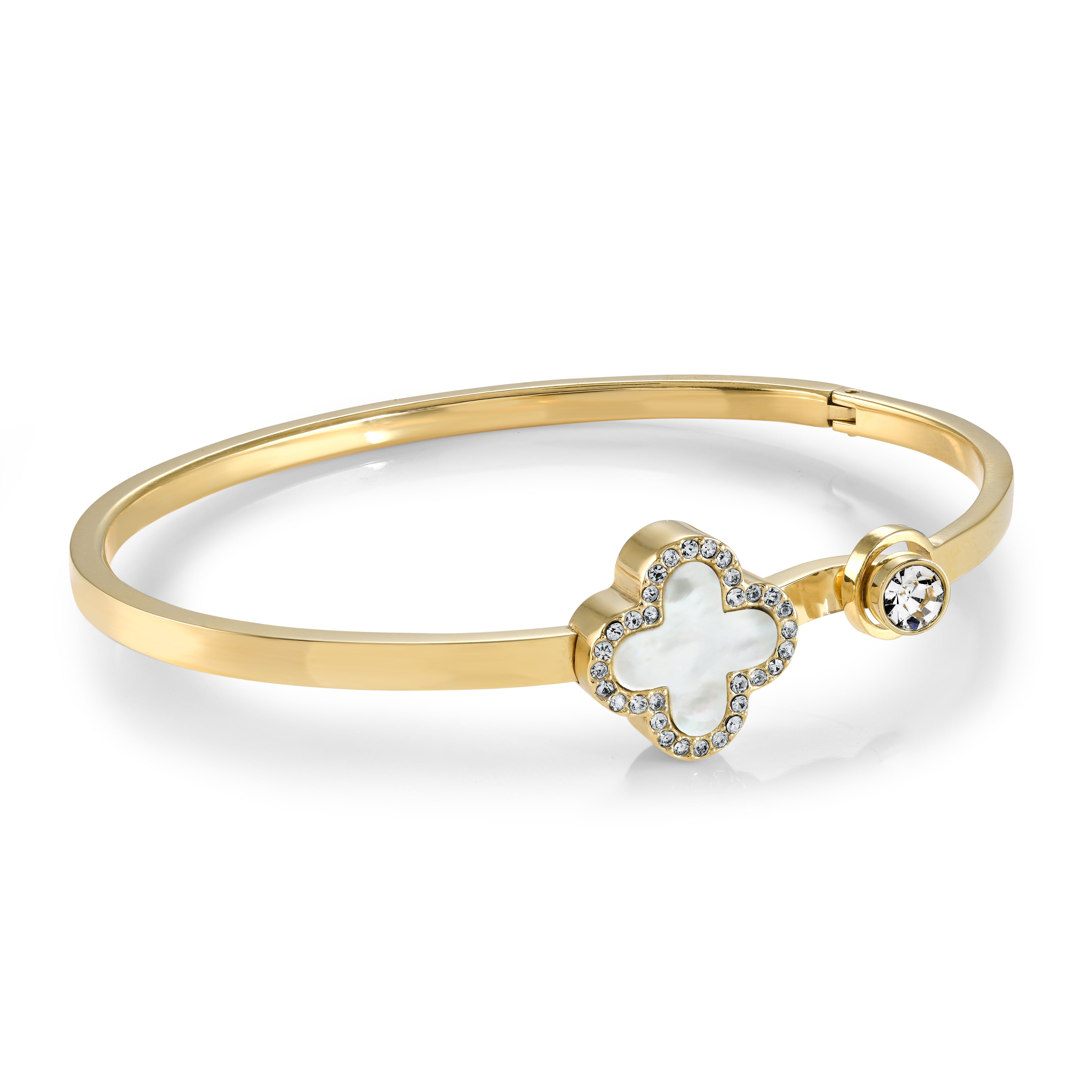 3mm Lucky-Clover Bangle