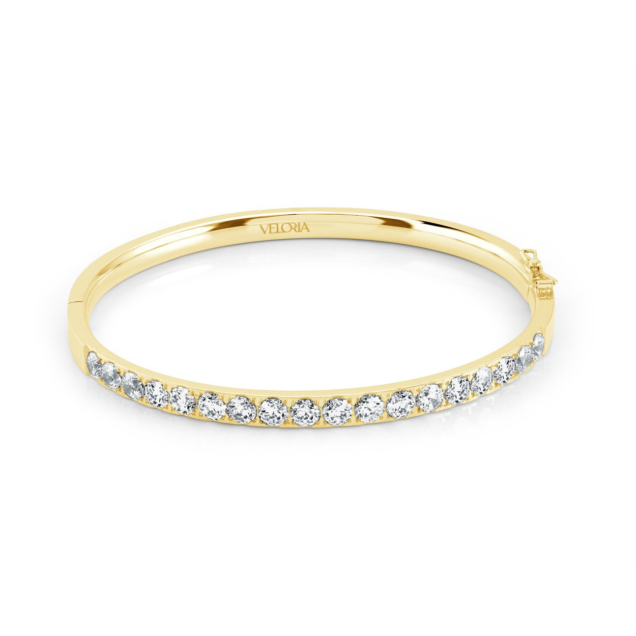 4mm White-Cz Bangle