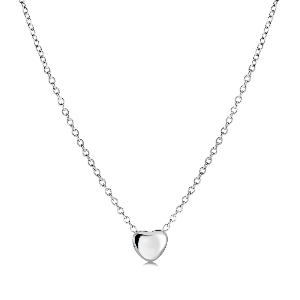 Mini Puff Heart Necklace