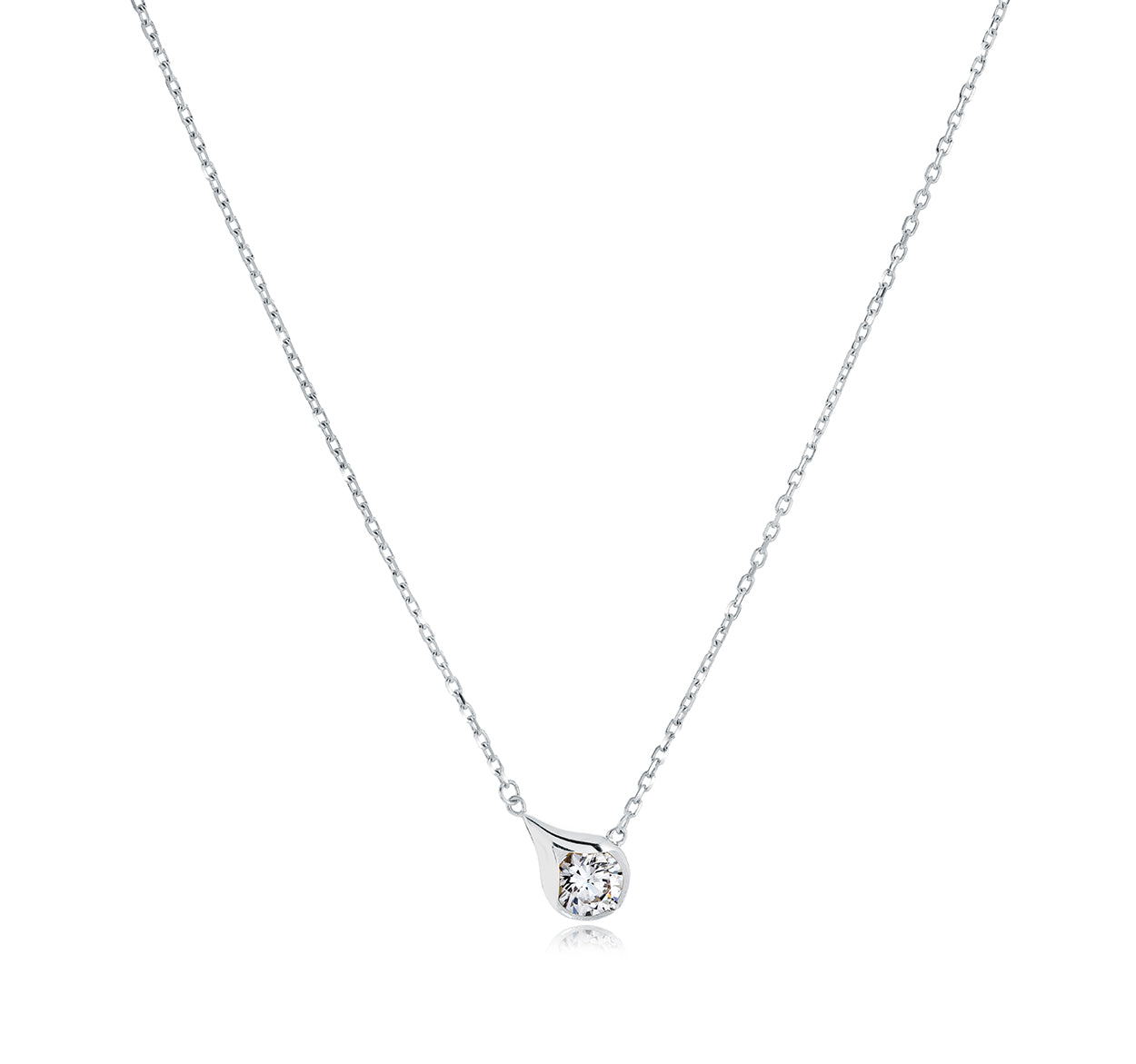 7mm Teardrop Necklace