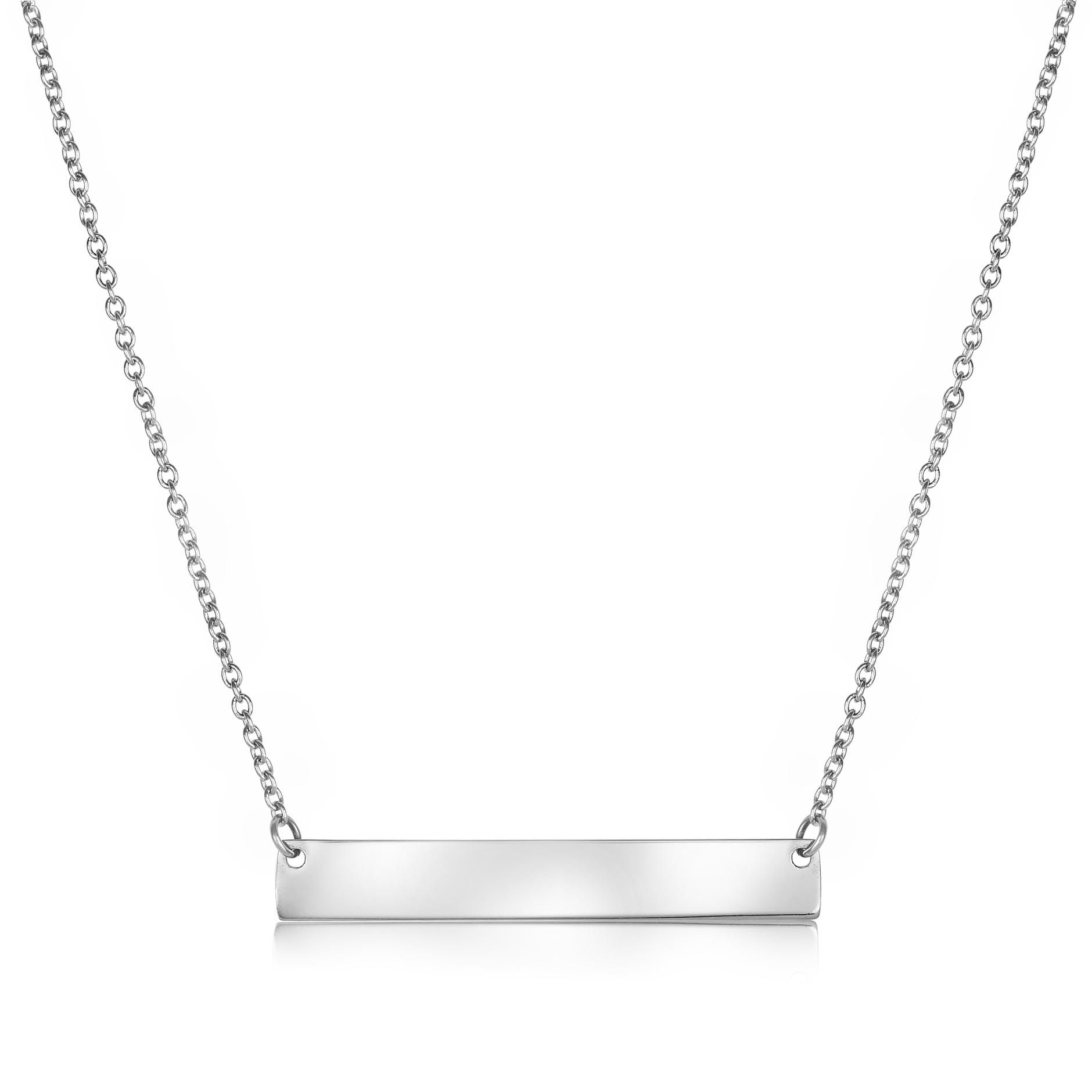 Smooth Plate Necklace