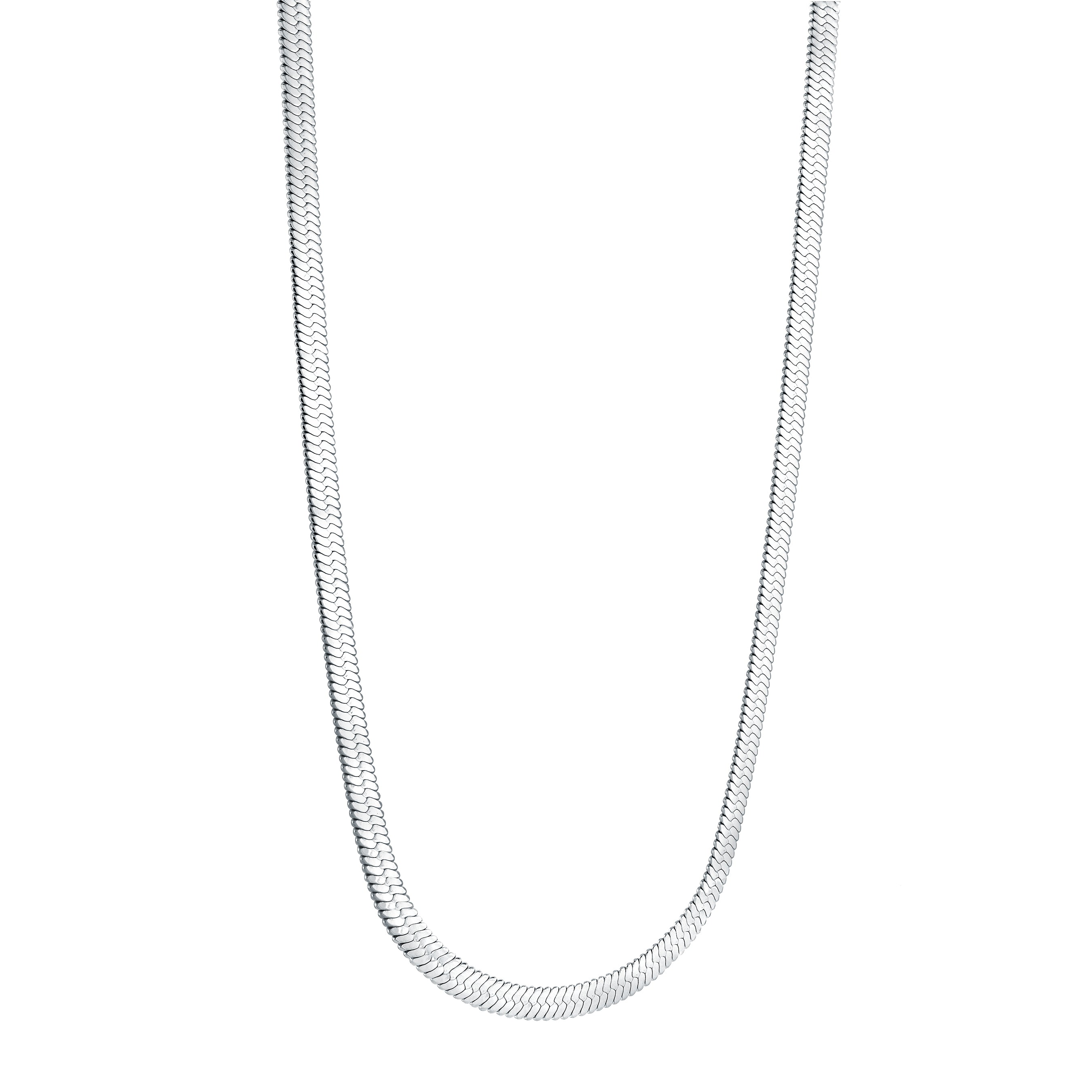 4mm Herringbone Chain Necklace