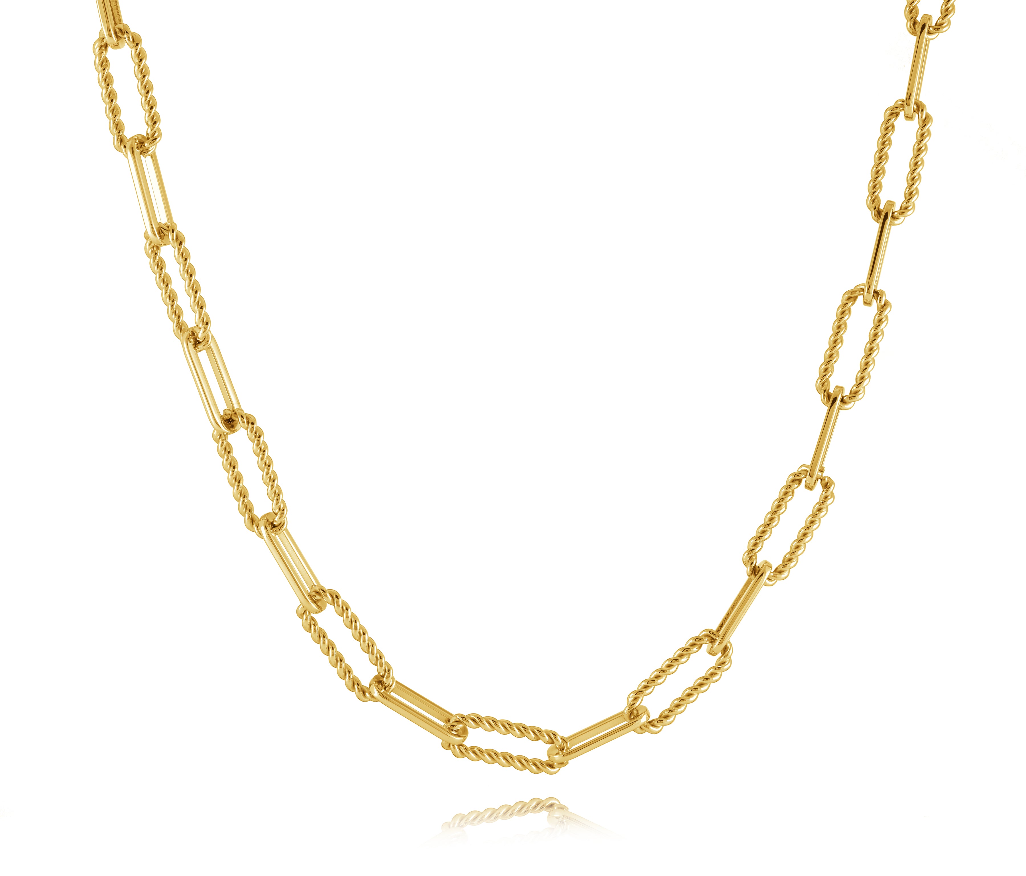 7mm Oval Link Chain Necklace