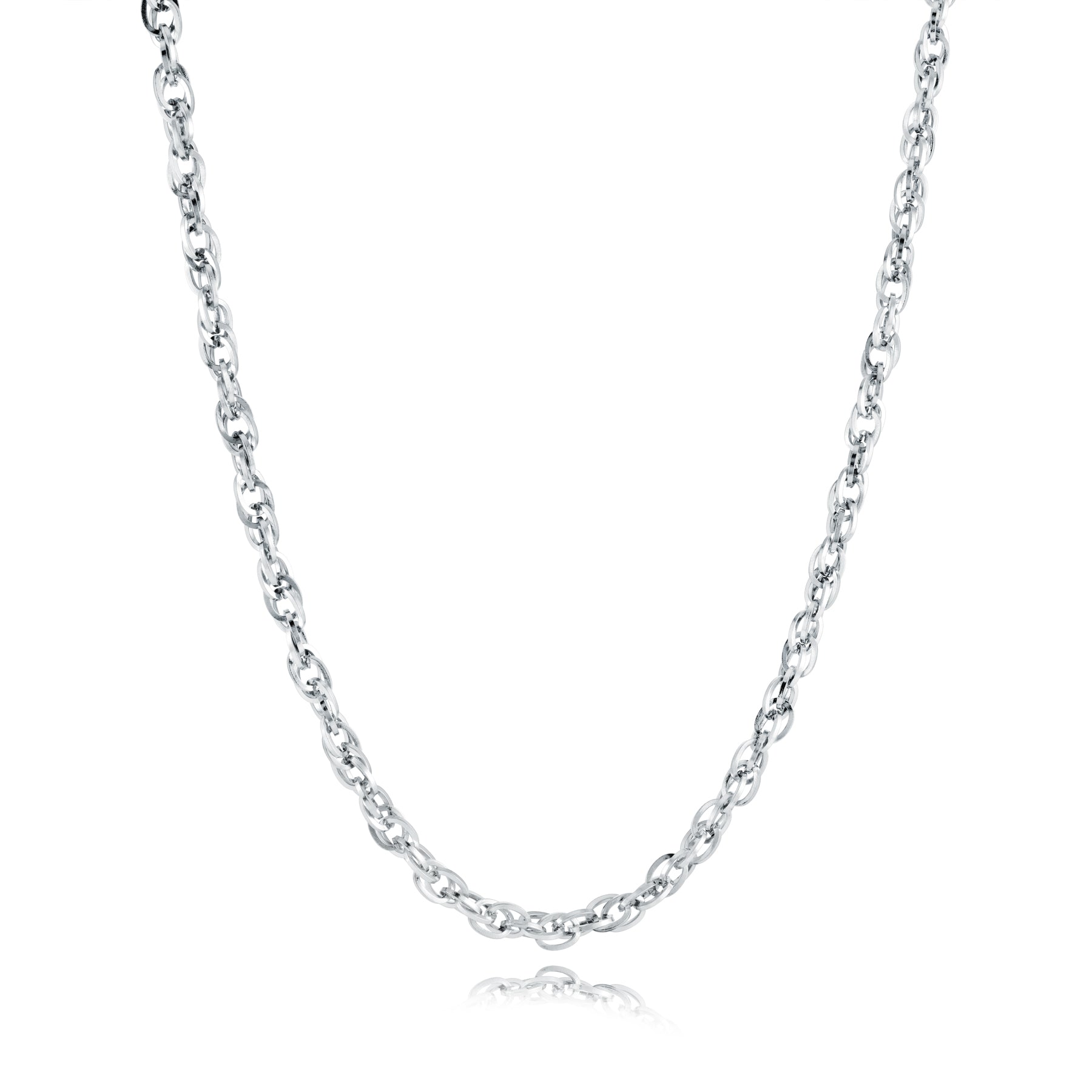 Serpentine Twist Chain Necklace