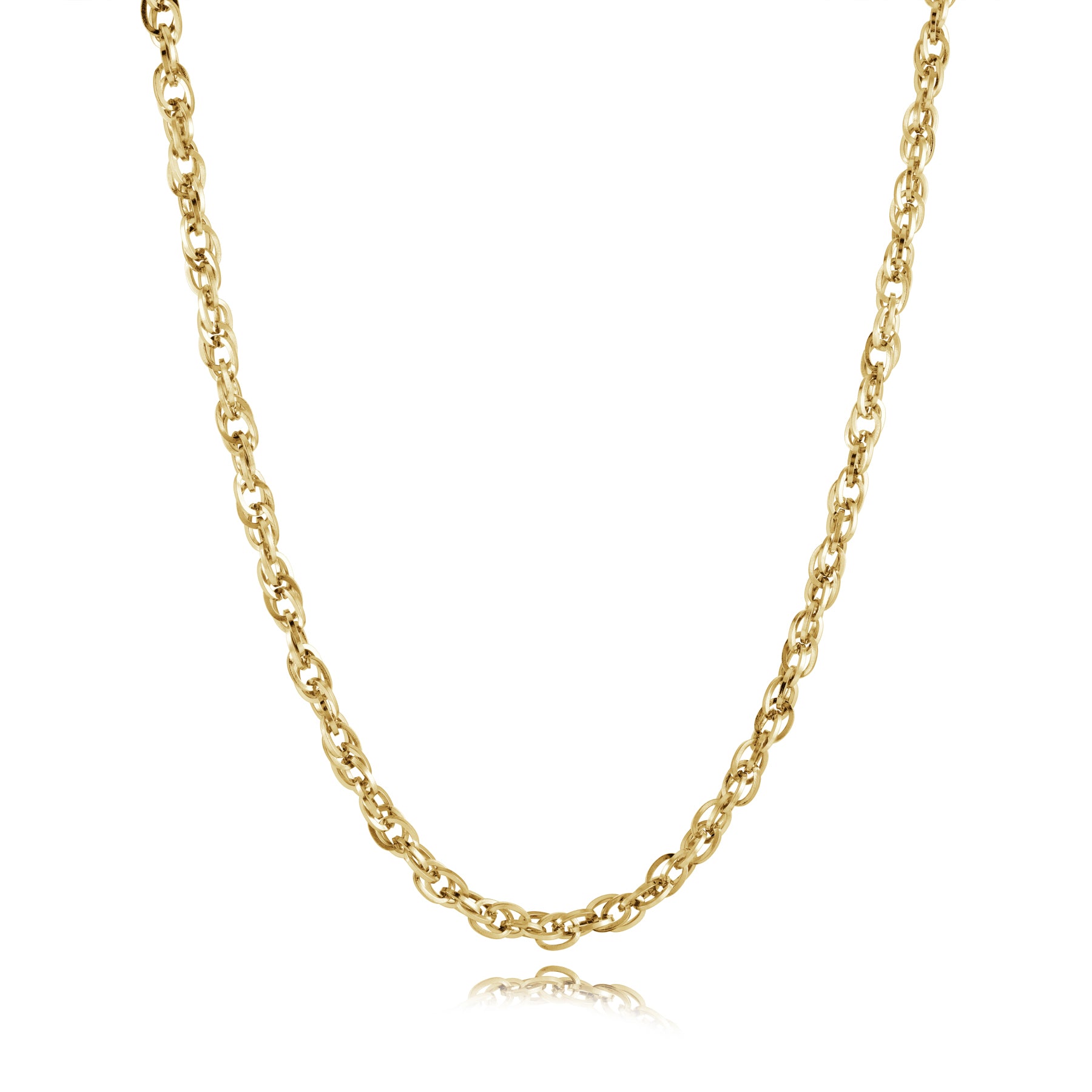 Serpentine Twist Chain Necklace