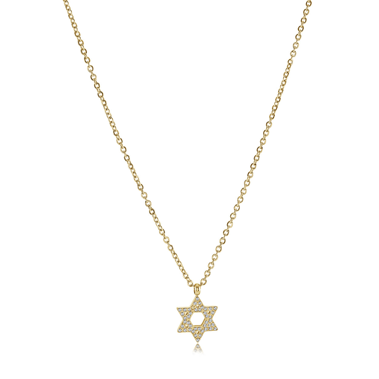 Cz Star-of-David Pendant