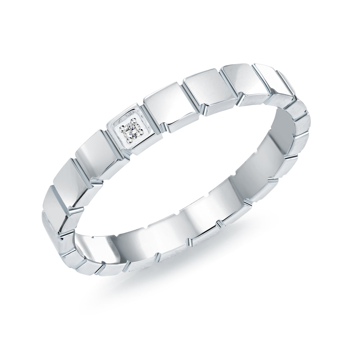 Single Cz Quadrant Ring
