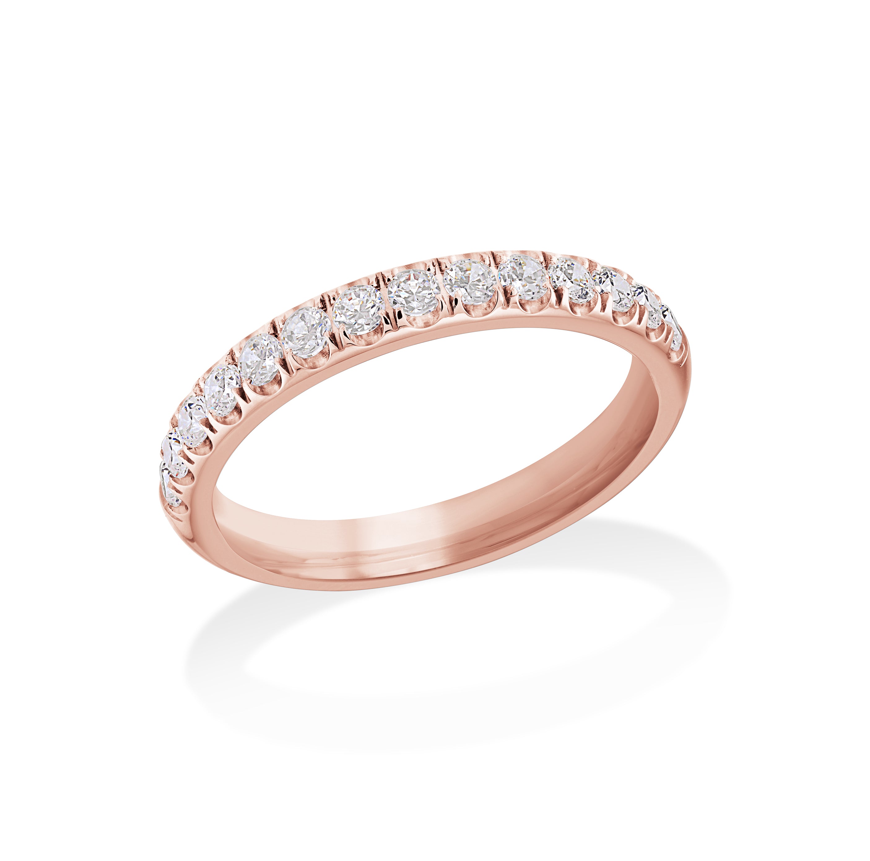 Semi Eternity Cz Ring